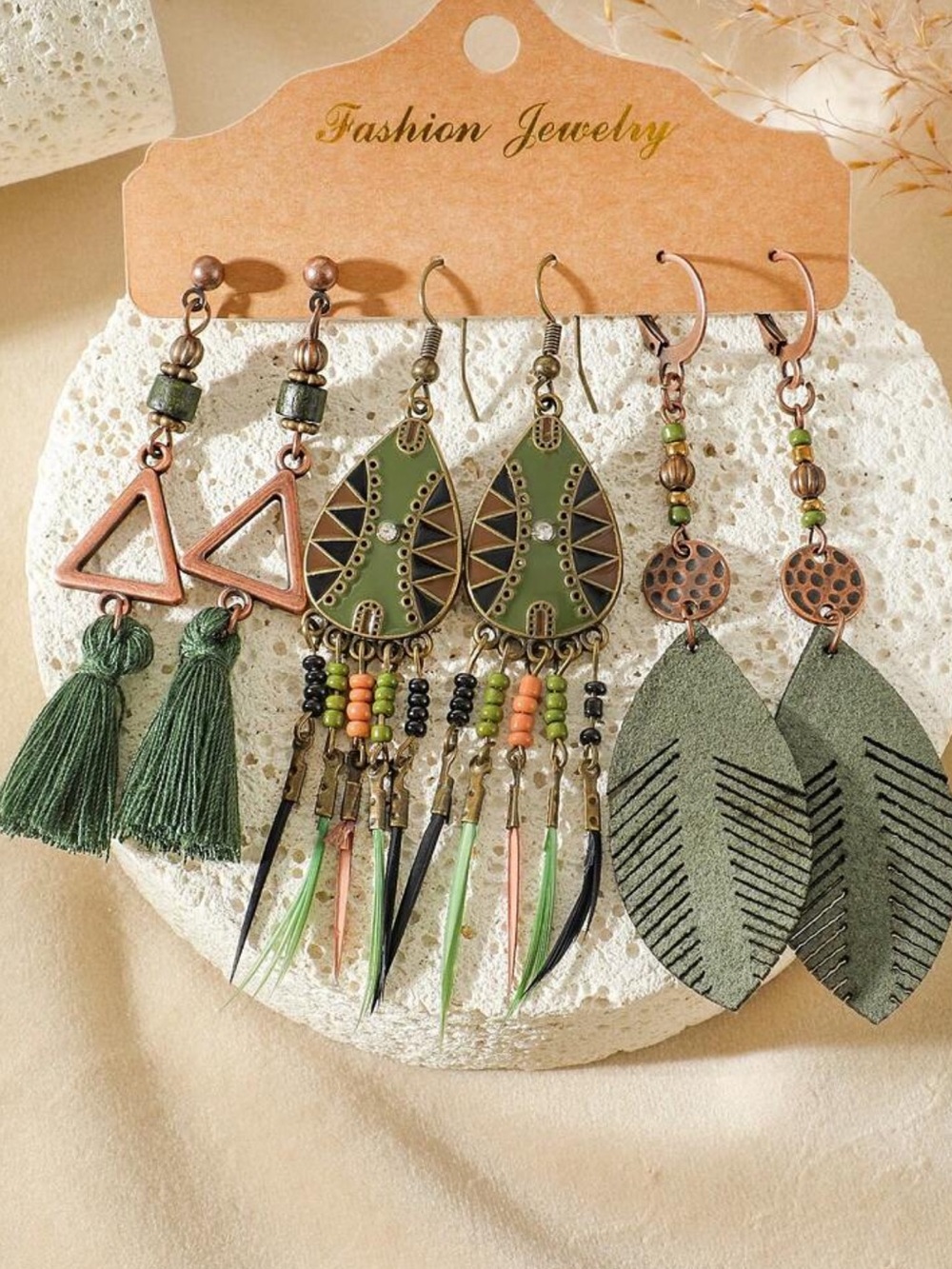 🐛 SET OF 3 Dangle Earrings 🐛